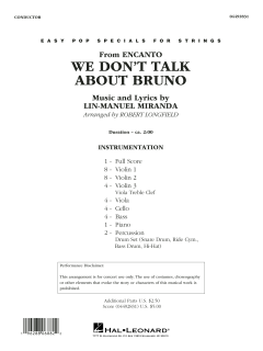 We Don't Talk About Bruno von Lin-Manuel Miranda (Download) 