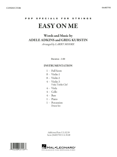 Easy on Me von Adele (Download) 