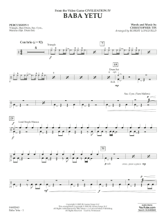 Baba Yetu von Christopher Tin (Download) 