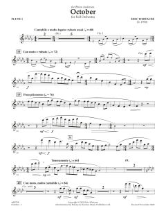 October von Eric Whitacre (Download) 