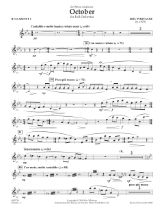 October von Eric Whitacre (Download) 