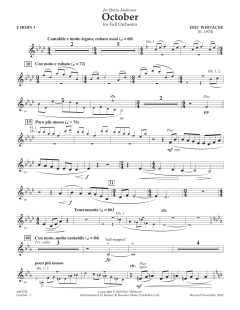 October von Eric Whitacre (Download) 