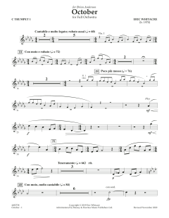 October von Eric Whitacre (Download) 