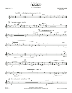 October von Eric Whitacre (Download) 