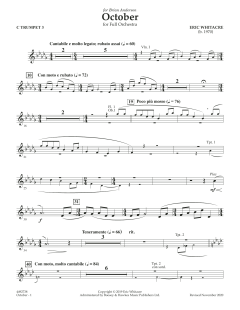 October von Eric Whitacre (Download) 