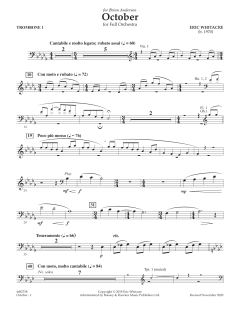 October von Eric Whitacre (Download) 