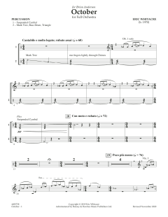 October von Eric Whitacre (Download) 