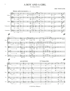 A Boy and a Girl von Eric Whitacre (Download) 