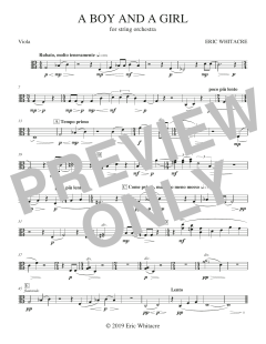 A Boy and a Girl von Eric Whitacre (Download) 