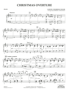 Christmas Overture von Samuel Coleridge-Taylor (Download) 