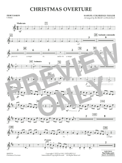 Christmas Overture von Samuel Coleridge-Taylor (Download) 