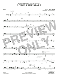 Across the Stars von John Williams (Download) 