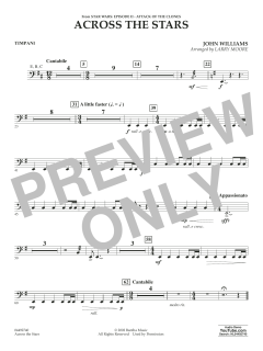 Across the Stars von John Williams (Download) 