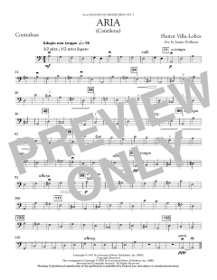Aria (Cantilena) from Bachianas Brasileiras No. 5 von Heitor Villa-Lobos (Download) 