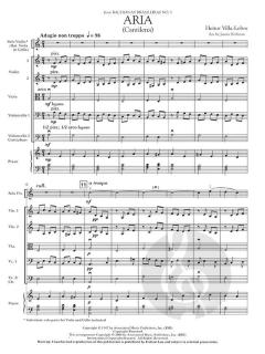 Aria (Cantilena) from Bachianas Brasileiras No. 5 von Heitor Villa-Lobos (Download) 