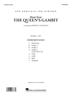 Music from "The Queen's Gambit" von Carlos Rafael Rivera (Download) 