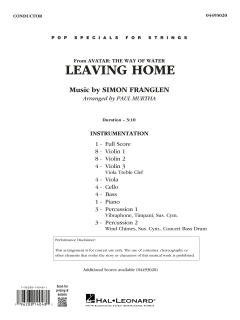 Leaving Home von Simon Franglen (Download) 