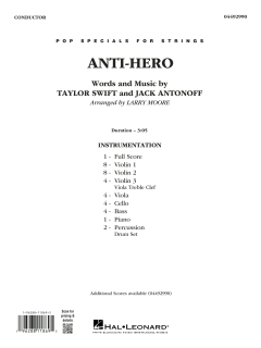 Anti-Hero von Taylor Swift (Download) 
