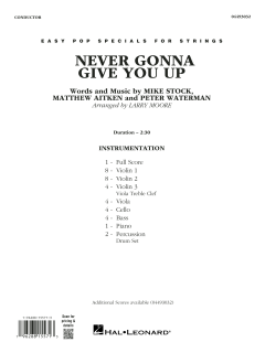 Never Gonna Give You Up von Rick Astley (Download) 