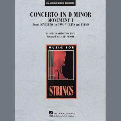 Concerto in D Minor (1st Movement) von Johann Sebastian Bach (Download) 