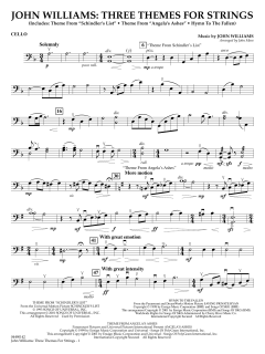 Three Themes for Strings von John Williams (Download) 