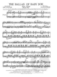 Ballad Of Baby Doe von Douglas Moore 