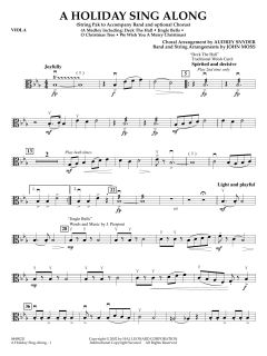 A Holiday Sing-Along Medley (String Pak) (Download) 