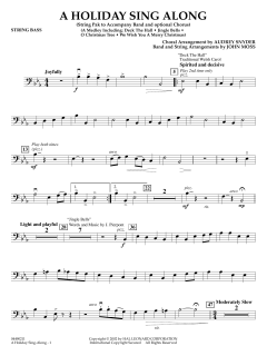 A Holiday Sing-Along Medley (String Pak) (Download) 