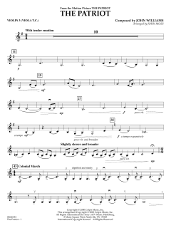 The Patriot von John Williams (Download) 