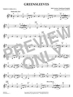 Greensleeves (Download) 