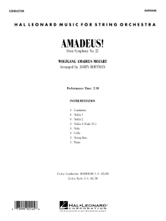 Amadeus! (Symphony Nr. 25) von Wolfgang Amadeus Mozart (Download) 