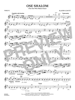 Ose Shalom von John Leavitt (Download) 