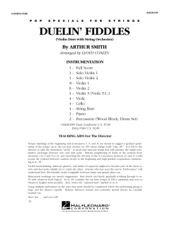 Duelin' Fiddles von Arthur Smith (Download) 