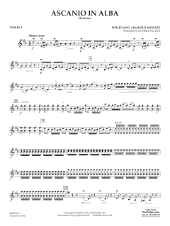 Ascanio in Alba Overture von Wolfgang Amadeus Mozart (Download) 