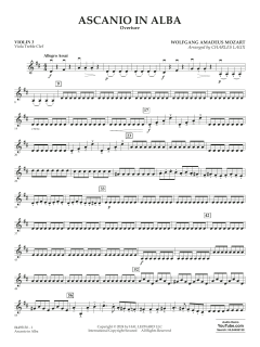 Ascanio in Alba Overture von Wolfgang Amadeus Mozart (Download) 