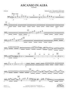 Ascanio in Alba Overture von Wolfgang Amadeus Mozart (Download) 
