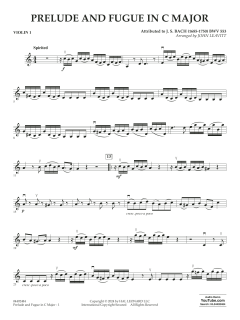Prelude and Fugue in C Major (BWV 553) von Johann Sebastian Bach (Download) 
