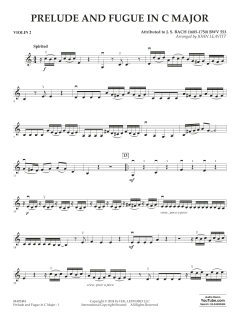 Prelude and Fugue in C Major (BWV 553) von Johann Sebastian Bach (Download) 