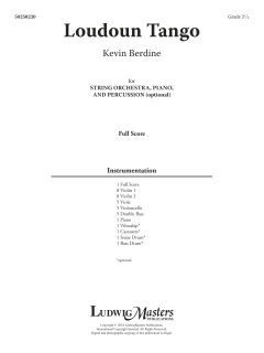 Loudon Tango von Kevin R. Berdine (Download) 