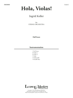 Hola, Violas von Ingrid Koller (Download) 