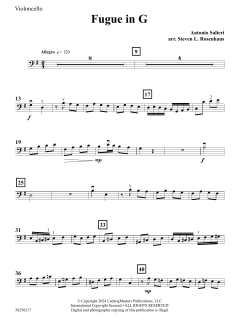 Fugue in G von Antonio Salieri (Download) 