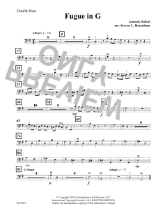 Fugue in G von Antonio Salieri (Download) 