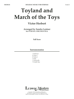 Toyland and March of the Toys von Victor Herbert (Download) 