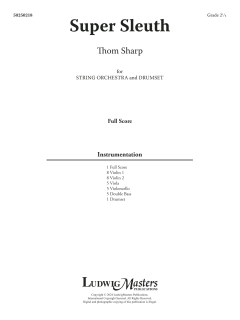 Super Sleuth von Thom Sharp (Download) 