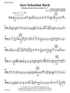 Jazz Sebastian Bach von Johann Sebastian Bach (Download) 