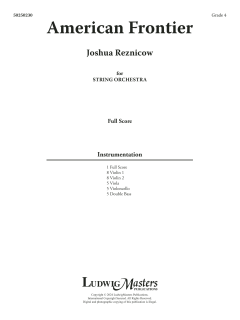 American Frontier von Joshua Reznicow (Download) 