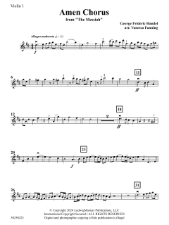 Amen Chorus from 'The Messiah' von Georg Friedrich Händel (Download) 