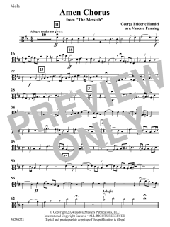 Amen Chorus from 'The Messiah' von Georg Friedrich Händel (Download) 