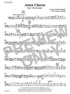 Amen Chorus from 'The Messiah' von Georg Friedrich Händel (Download) 