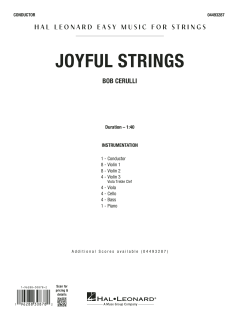 Joyful Strings von Bob Cerulli (Download) 